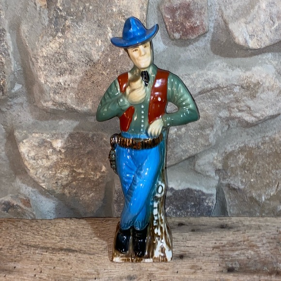 VTG. 1950s MCM Cowboy Figure. Porcelain/Ceramic. 11in. - Picture 1 of 11